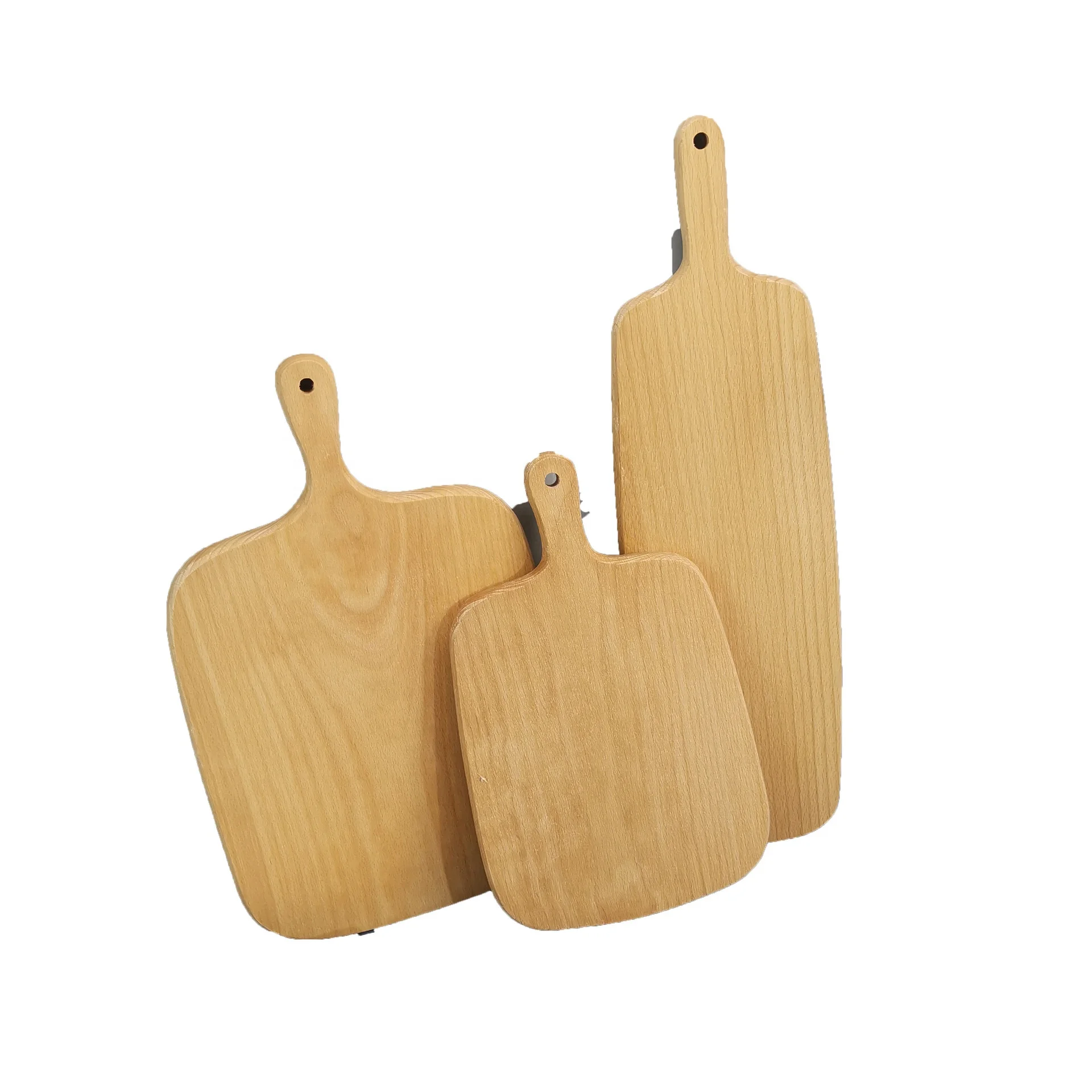 Wholesale Cutting Boards  Natural Color Beech Wood  Wooden Cheese Board