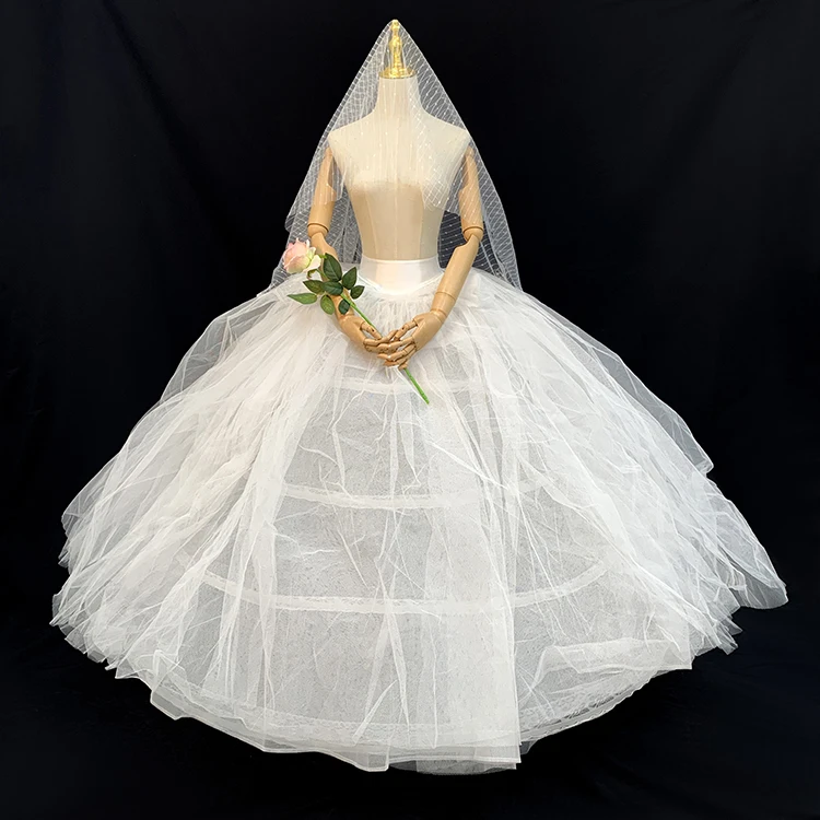 Advanced Petticoats Bustle Tail Wing Wedding Dress Luxurious Petticoats For Wedding Dress Evening Dress
