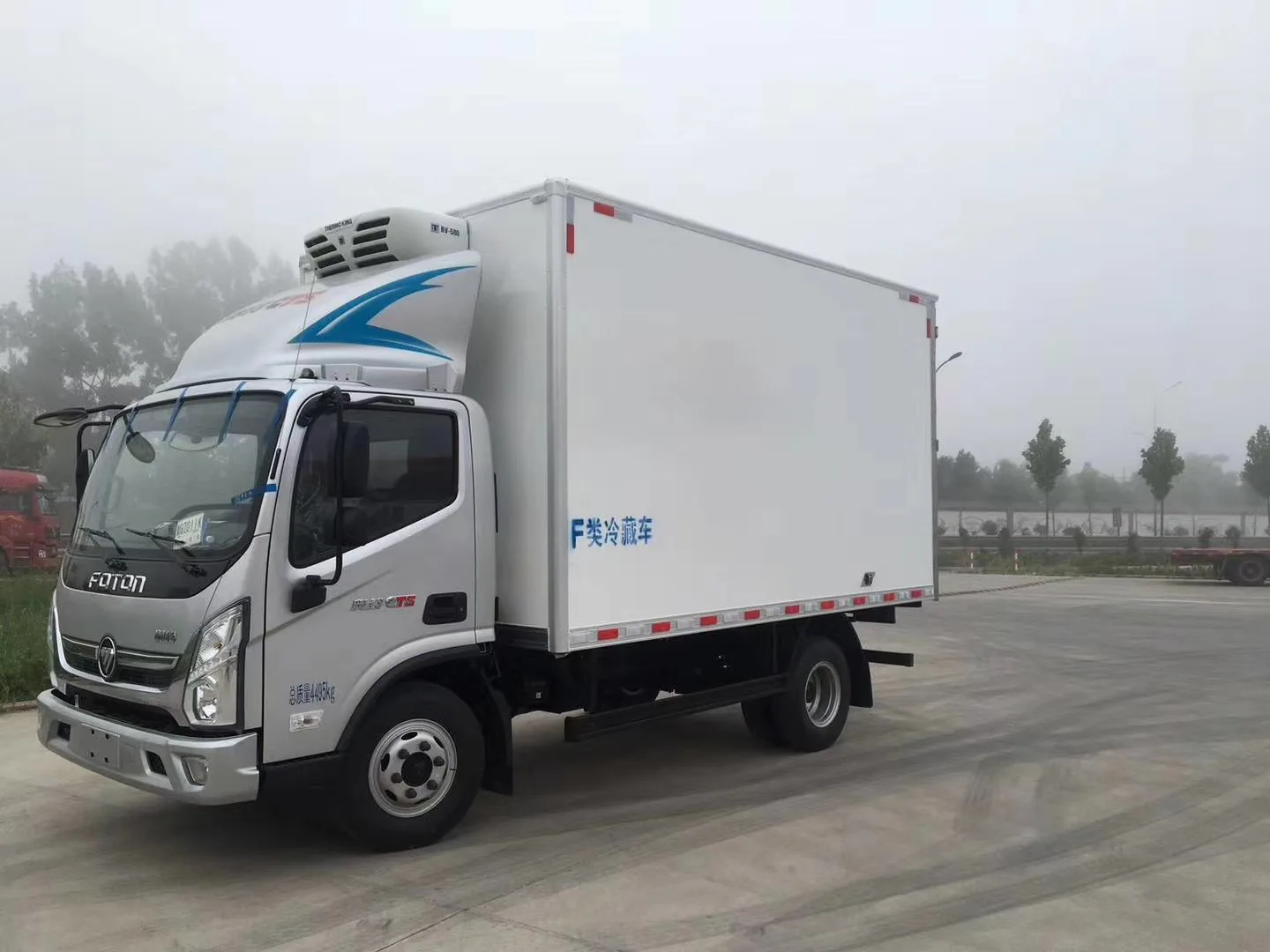 4tons Refrigerator thermo king unit cold room frozen van truck body