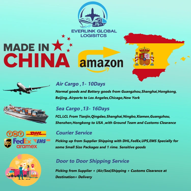 Professional Ddp Door To Door Delivery Service Shipping Air Cargo Express Shipping Service From China To Spain Germany France