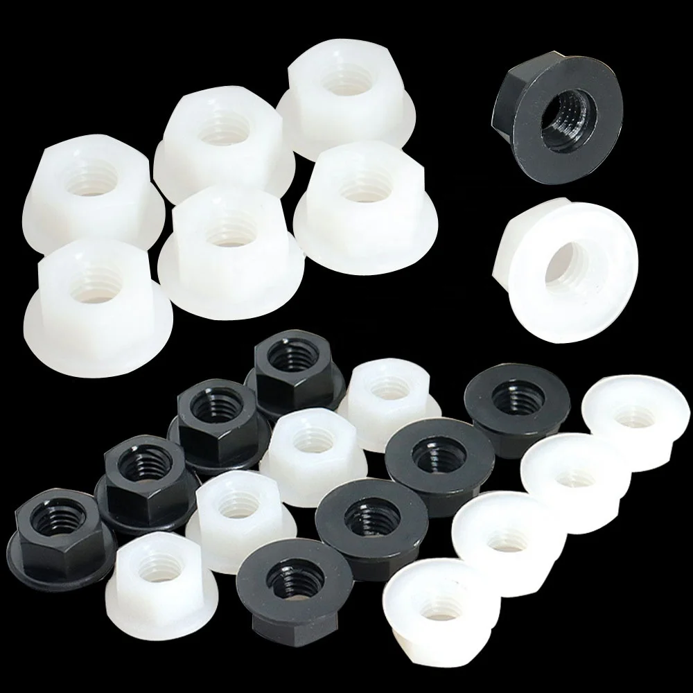 Flange nut zinc plated quick heavy hexagon insert stainless steel m2 m6 m8 m10 m12 m28 hex nylon lock hex flange nut