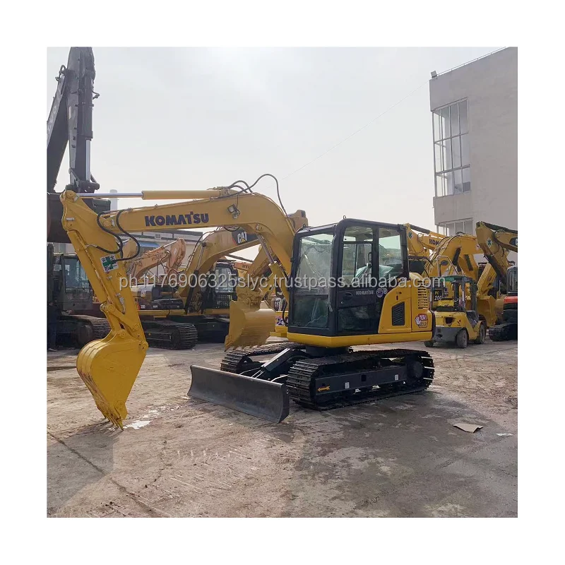 6 tons imported Komatsu PC60-8 Japan excavator/ pc60 crawler excavator Komatsu price PC70 used excavator for sell in philippines