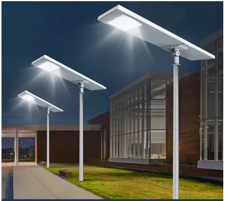 Manufacturer Outdoor Waterproof IP65 60W 100W 150W Aluminum Solar Power Lamp LED All In One Integrated Solar Street Light