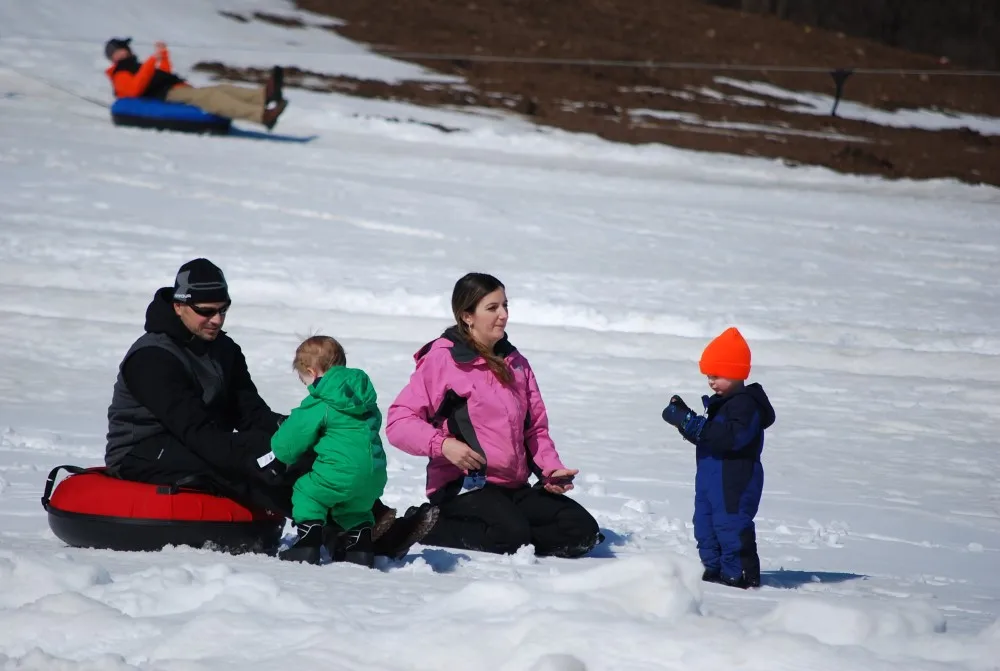 OHO factory custom heavy duty inflatable snow sled/tube sledge