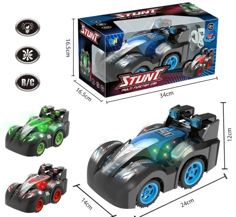 POPULAR CHILDREN REMOTE CONTROL TOYS R/C SHUNT CAR WITH LIGHT-4 FUNCTIONS  FOR SALE