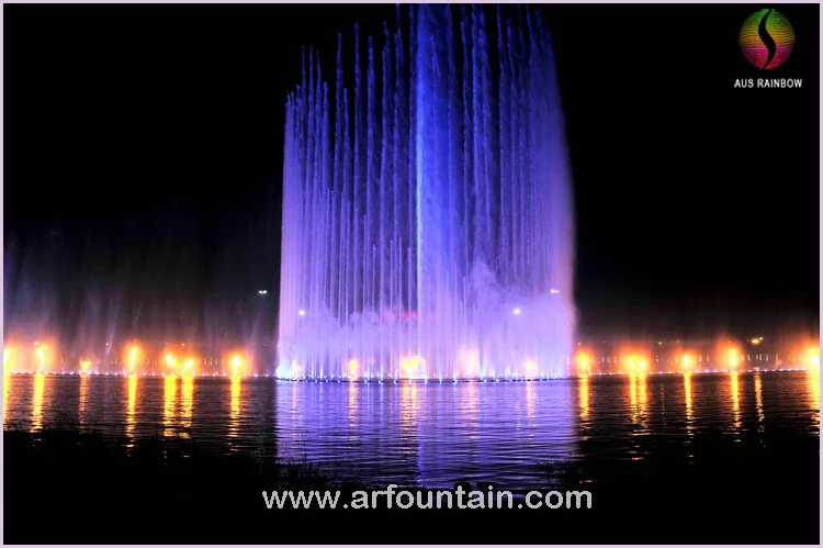 Amazing Outdoor Music Flame Decorations Water Fire Fountain