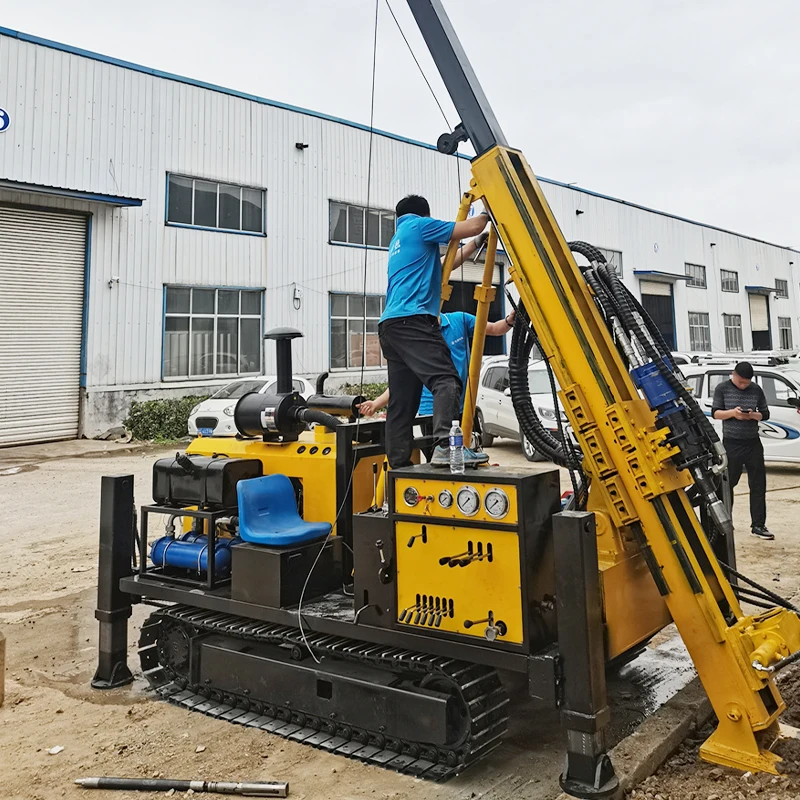 full hydraulic core drilling rig machine full 100m hydraulic core sample geotechnical sampling drill