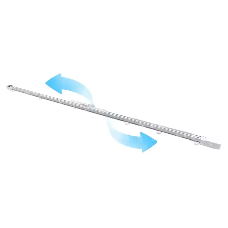 Smart Ceiling Rail Recessed Triple Remote Control Curved Double Electric Curtain Track System