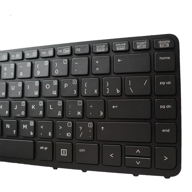 Оригинальная клавиатура для ноутбука HP Elitebook 840 G1 850 G2 русская с подсветкой