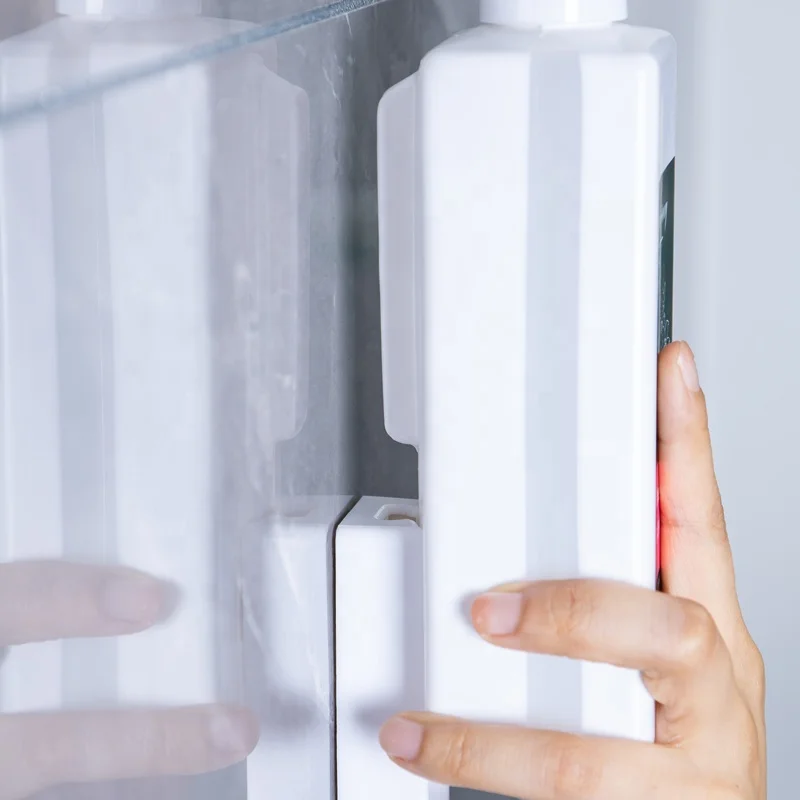 2 Package Shampoo Soap Dispenser for Shower Wall Mounted and Conditioner Dispenser Perfect for Bathroom, Kitchen,Hotel