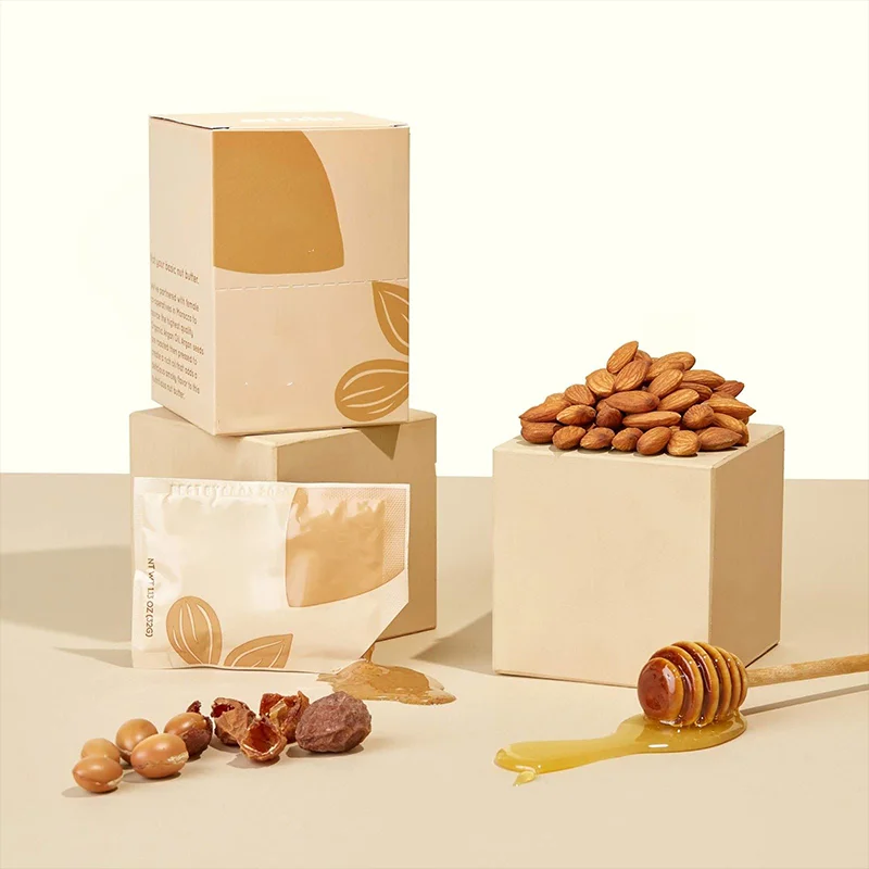 Wholesale Low Moq Custom Logo Biodegradable Food Grade Nuts Paper Boxes China Suppliers