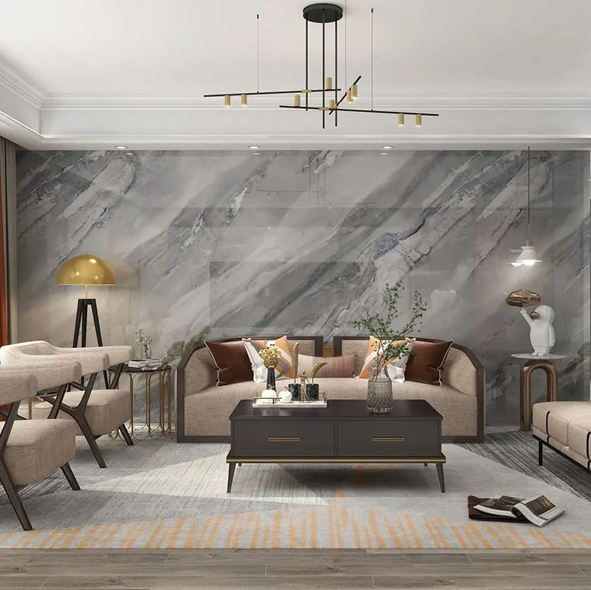 Various Textures Available Sheet Wall Decor Panel Wood Veneer Board For Interior Home Decoration WPC Wall Panel