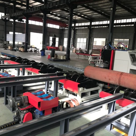 CNC Pipe Profile Saddle Nozzle Flame Cutting Machine