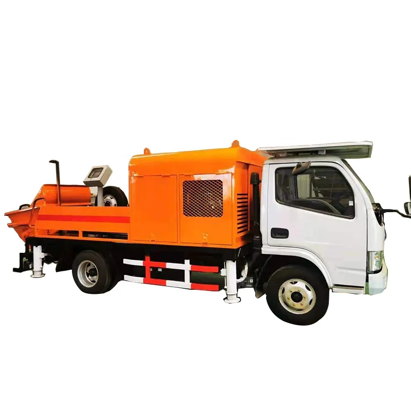 Chinese Manufacturers Concrete Pumps Equipment Concrete Delivery Machine With Pump