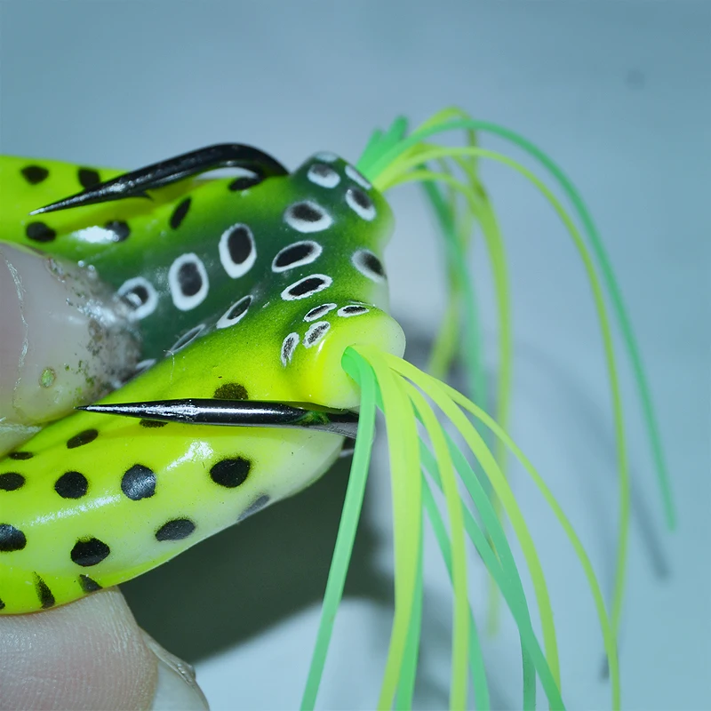 Искусственная рыболовная приманка Thunder Frog Bionic Мягкая Blackfish killer крючок Лягушка nsect бас рыболовные приманки