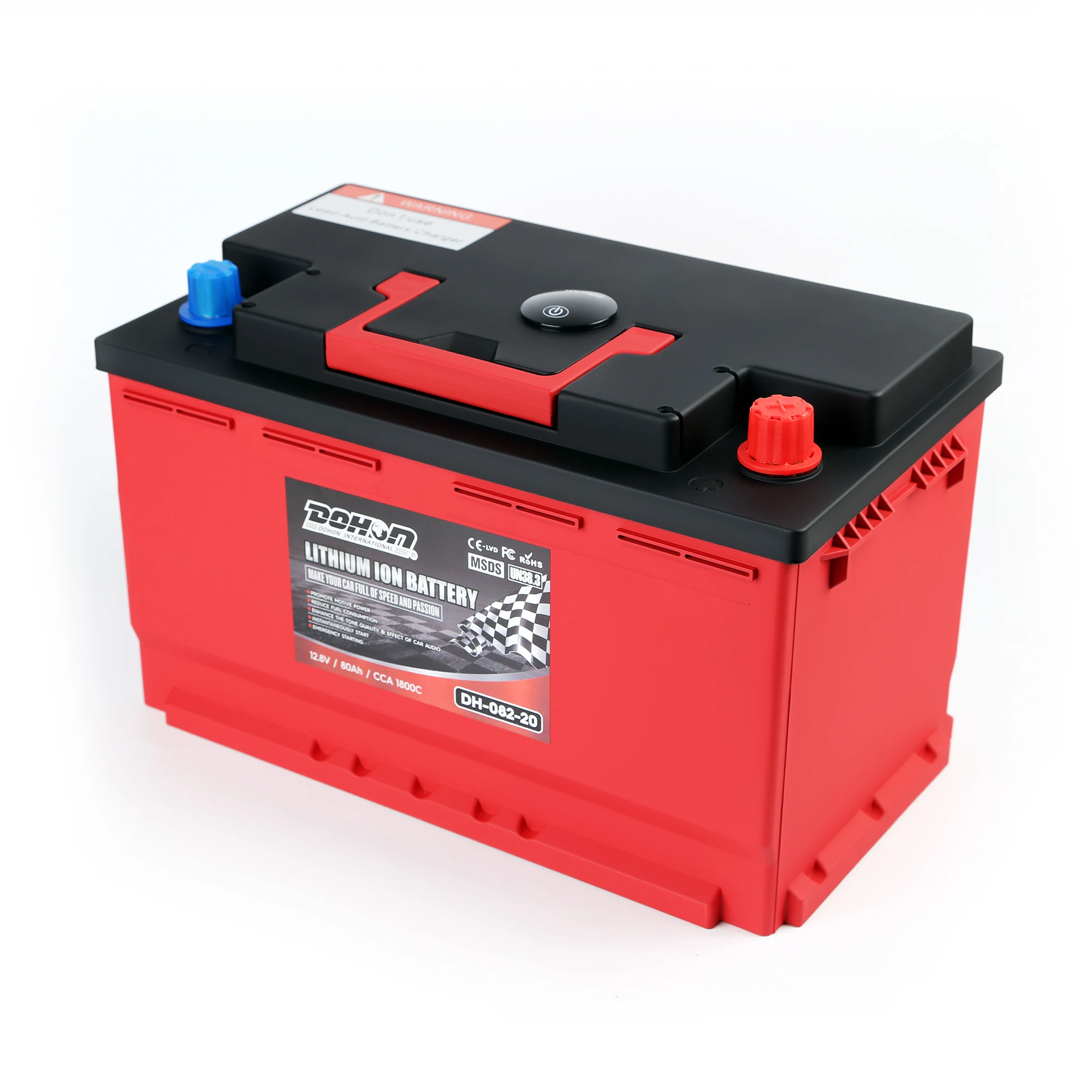 Deep cycle 082-20 cca2100 Longer lifespan RV Boat Marine Solar 4000 cycles lifepo4 pack 12v lithium battery 100ah