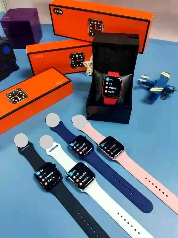 
Ak99 Smart Watch Fashion Music Tws Bt Connection 1.75 Inch Screen Scroll Key Smartwatch 