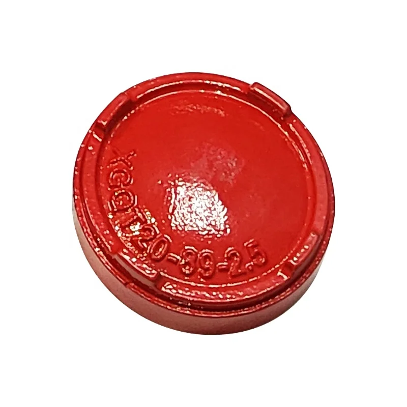 ASME16.3 Factory Hot Sale Red Color Malleable Steel Pipe Fitting Couping DN15 TO DN200