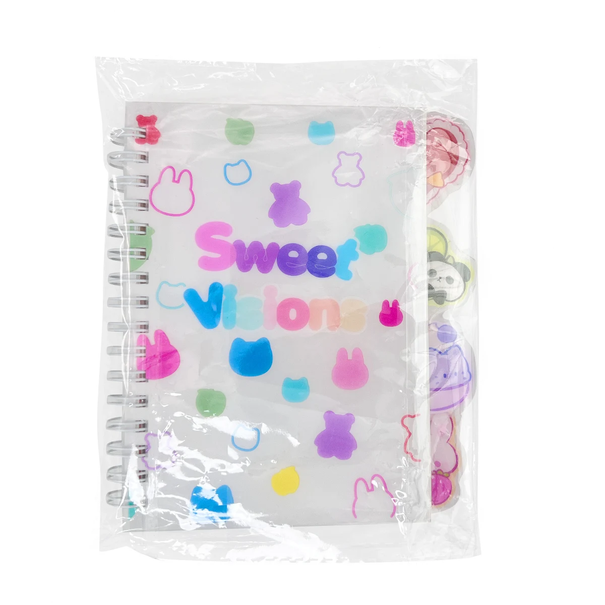 VOGRACE A5 Wholesale Stock Hardcover School Custom Spiral Journal Notebook With Dividers Spiral Notebook For Students