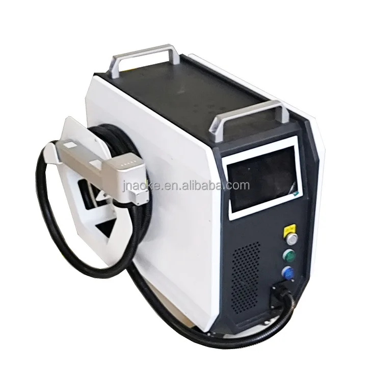 Wood Pulse fiber laser cleaning laser cleaner 100W 200W 300w mini pulsed portable laser rust remover machine price