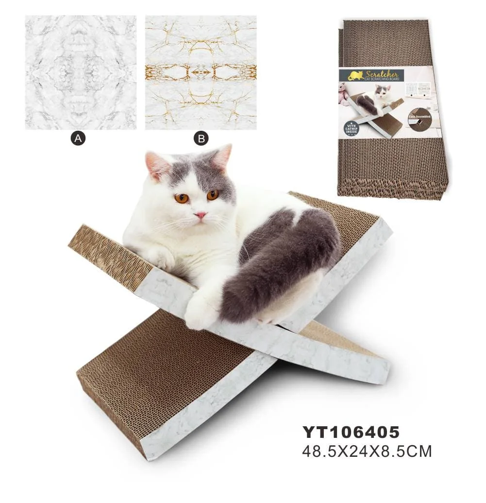  Made4Pets оптовая продажа бумажная Когтеточка для кошек из гофрированного
