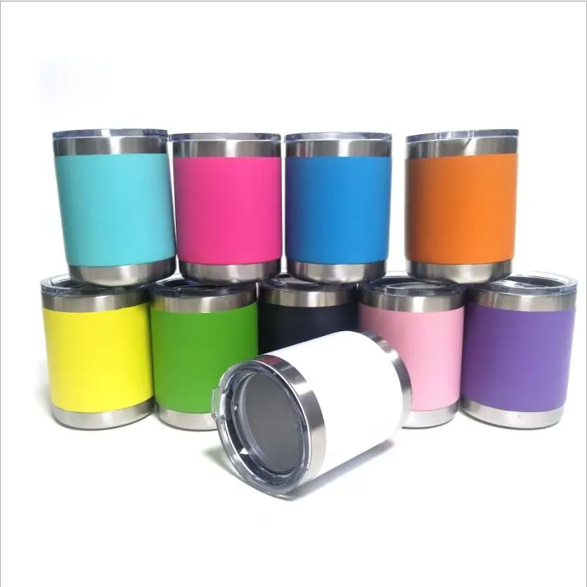 Hot Selling 10oz sublimation tumbler / wholesale tumbler 10oz stainless steel / wine tumbler 10oz