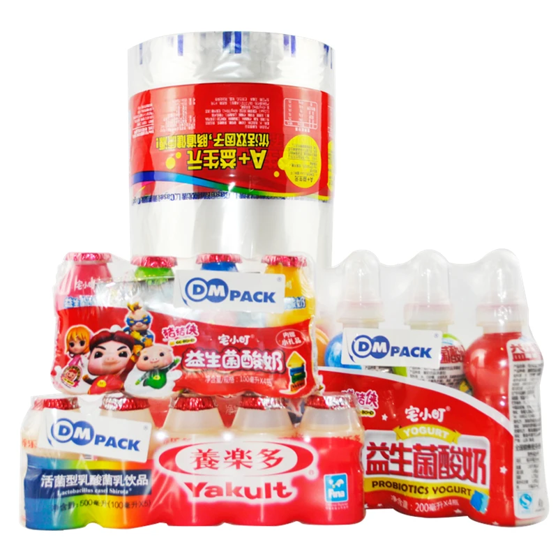 Clear Heat Shrink Plastic Pe/Pet/POF Shrink Wrap Film Heat Plastic Shrink Film For Packaging