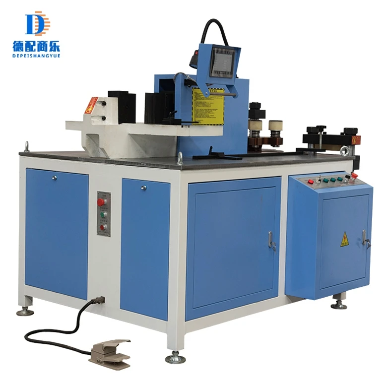 Busbar Processing Machine Bus Bar Bending Cutting Punching Machine DHY 200 Hydraulic Copper 3 in 1 Max Ordinary Marketing Key