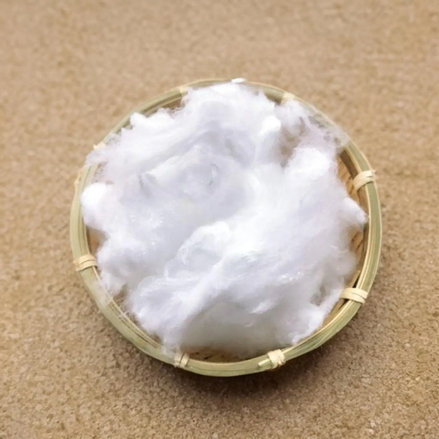 Регенерация полиэфирного штапельного волокна Шерстяная Смесь спиннинг конопляное волокно Щепка Лидер продаж 38 мм вискоза стабильное