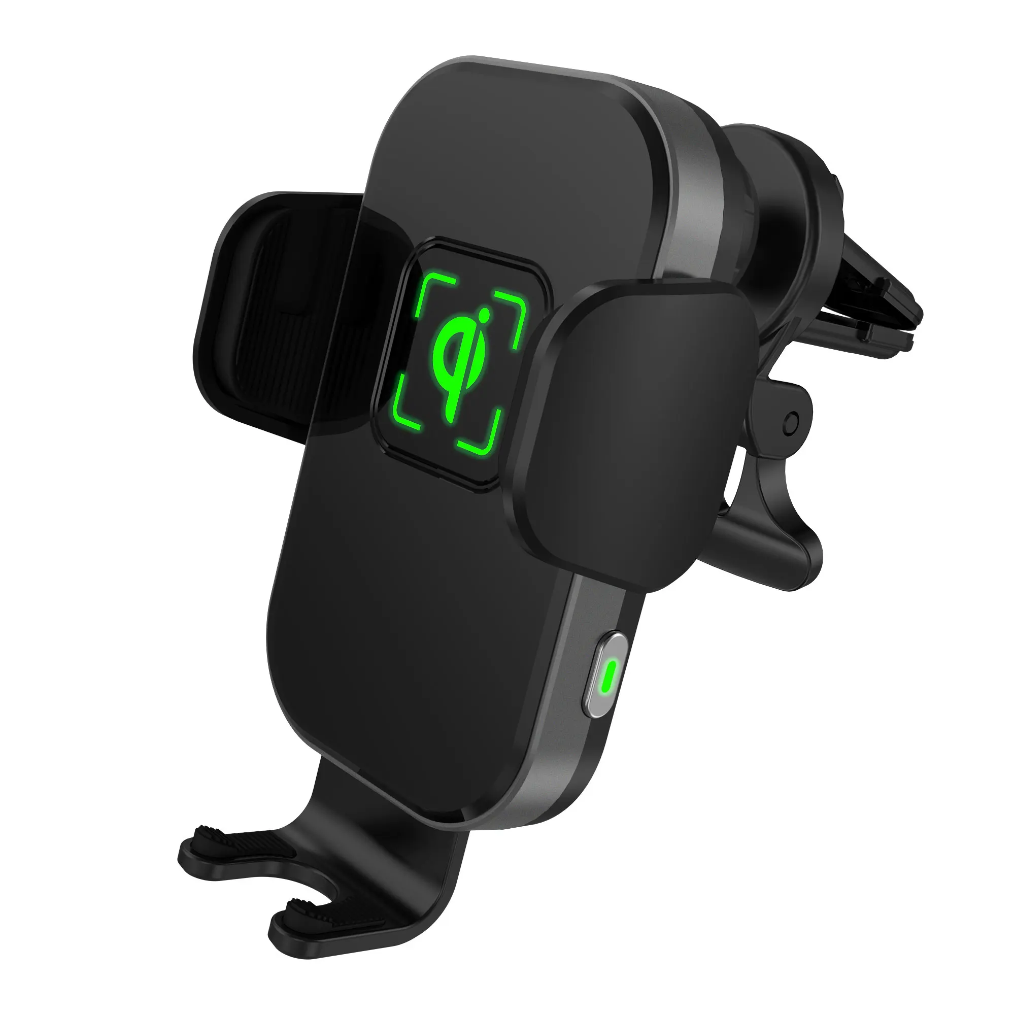 
2020 15W kc certified qi standard car wireless fast charger for samsung cell phone 