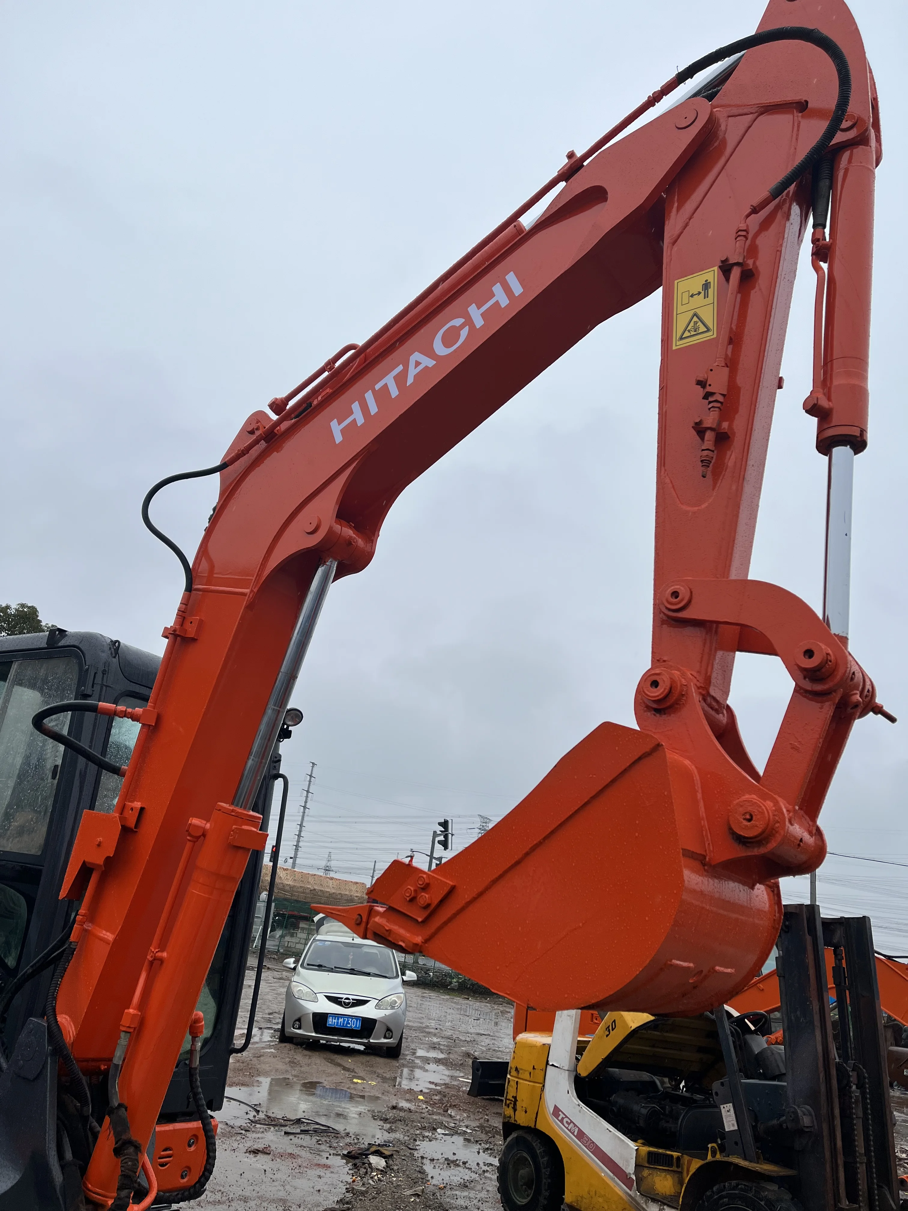 Hitachi ZX50 Mini excavator 5T ZX50u Second Hand Digger Hitachi ZAXIS 50 55 ZX55 Original Japan Multifunctional Excavator