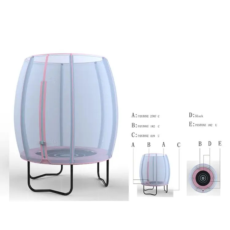 Newest Design Jumping Indoor Mini Trampolines Lantern Shape Trampoline