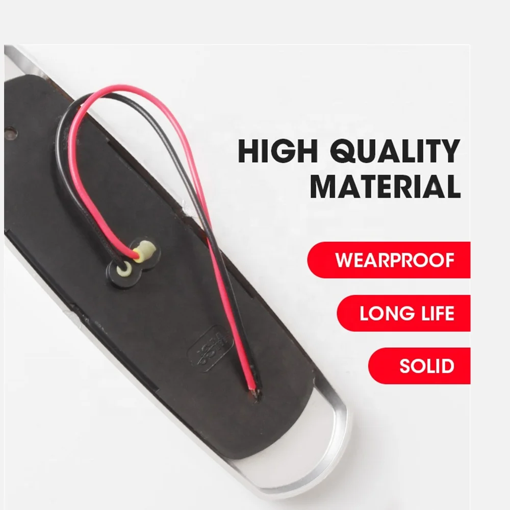 СВЕТОДИОДНЫЕ ПОВОРОТНЫЕ стоп-сигналы, задние сигнальные огни 6,4 дюйма, отражатель в форме рыбы, 10 в, 12 В, 24 В, 30 В для грузовиков, запчасти для ламп, прицепов, комбинированные задние фонари