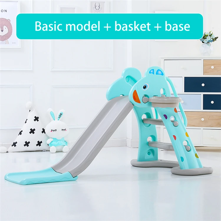 Wholesale Classic Cute Deer Play House Plastic Mini Children Plastic Indoor Slide Toys