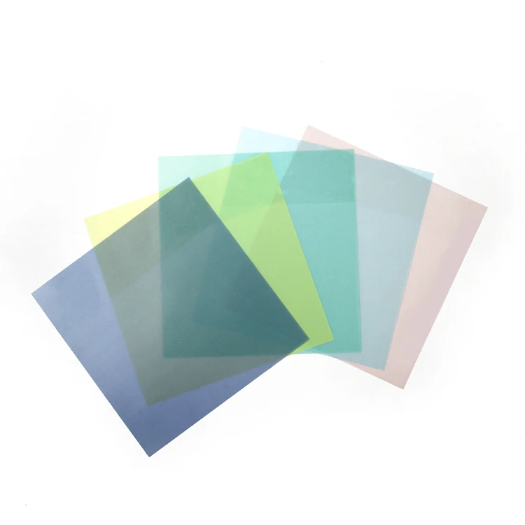 Fast delivery colorful transparent pet 50 sheet a pad translucent sticky notes