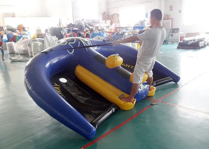 Inflatable flying manta ray water ski tube, flying ski tube,inflatable crazy boat
