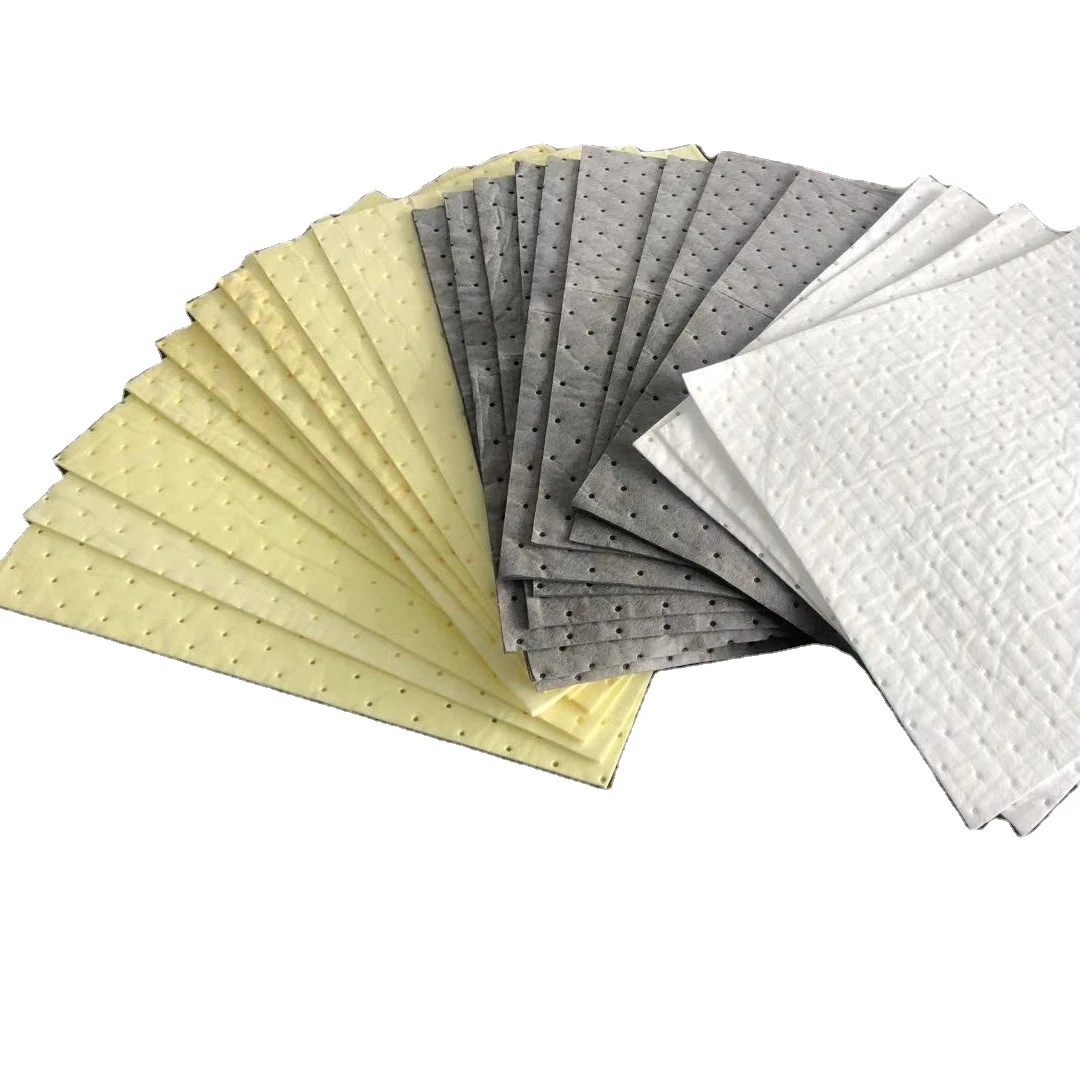 High Quality Oil Absorbent Pad For Oil Spill Control