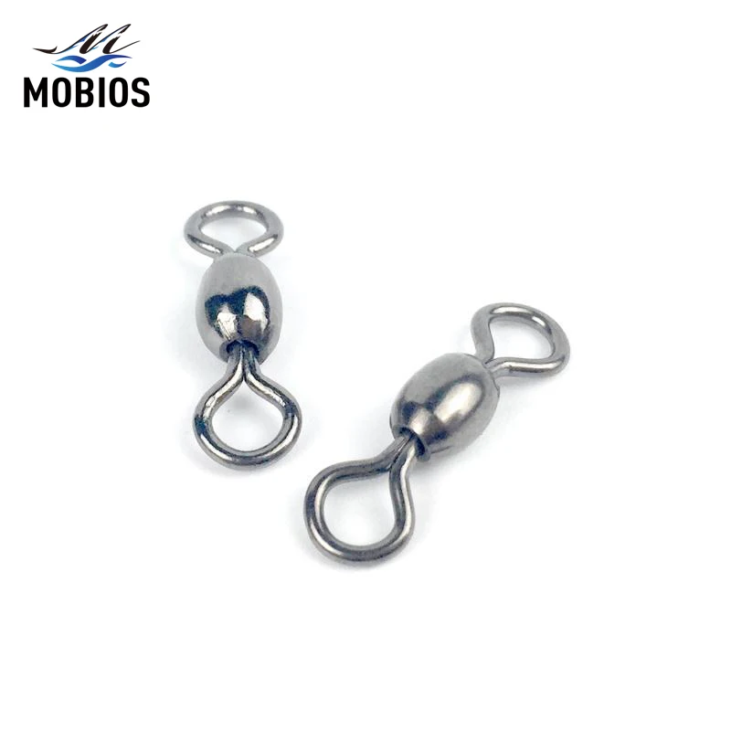 
 MOBIOS 12/0 # - 14 # оптом Гладкий рыболовный кран поворотные прочные рыболовные аксессуары поворотный HP1101  