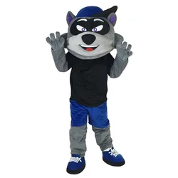 888 Cartoon Halloween Cosplay Party Christmas  Carnival Apparel Wildcat Raccoon Mascot Costumes