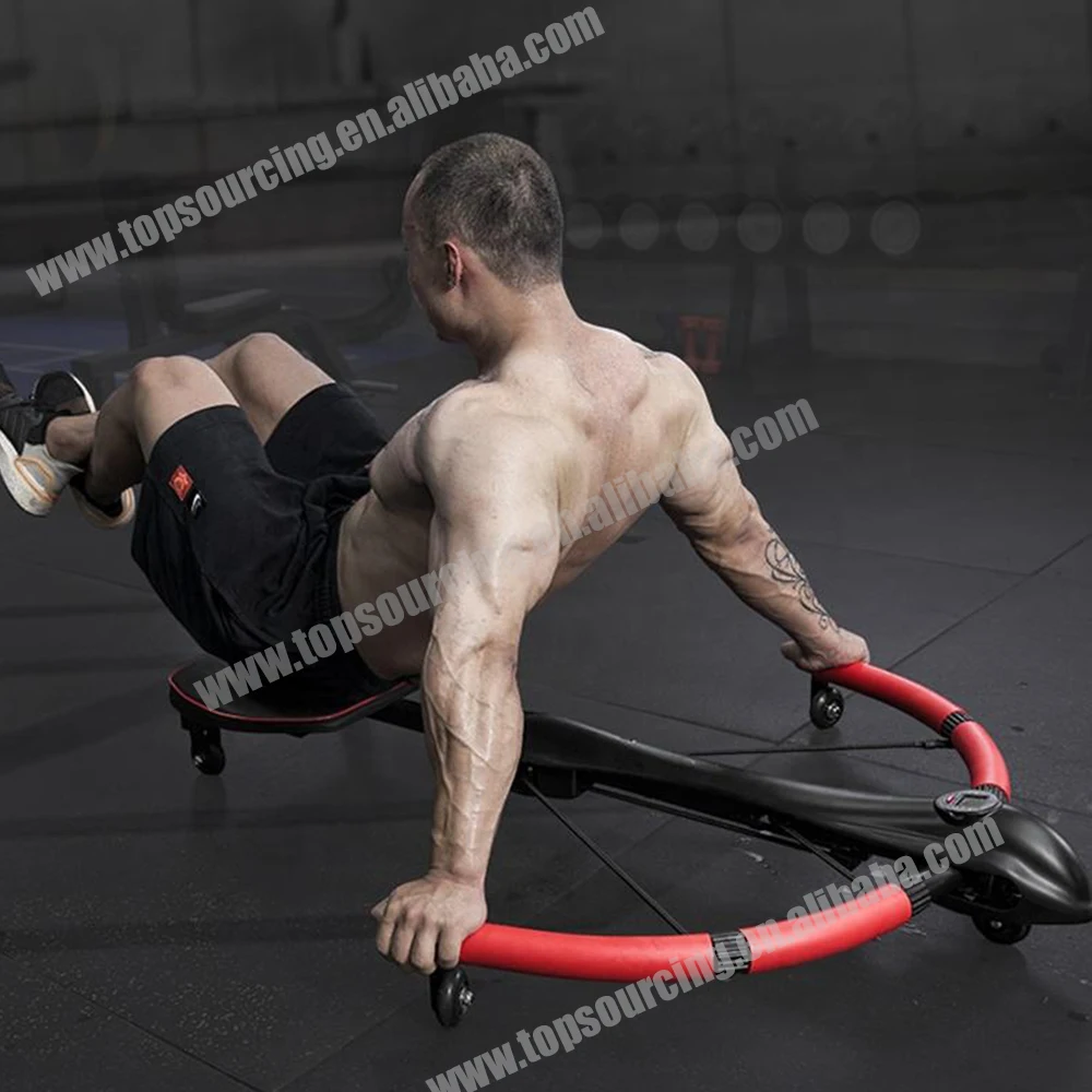 New Design Abdominal Exercise Roller  Fitness Muscle Core Trainer No Noise Abdominal Wheel Muscle Training For Body Shape