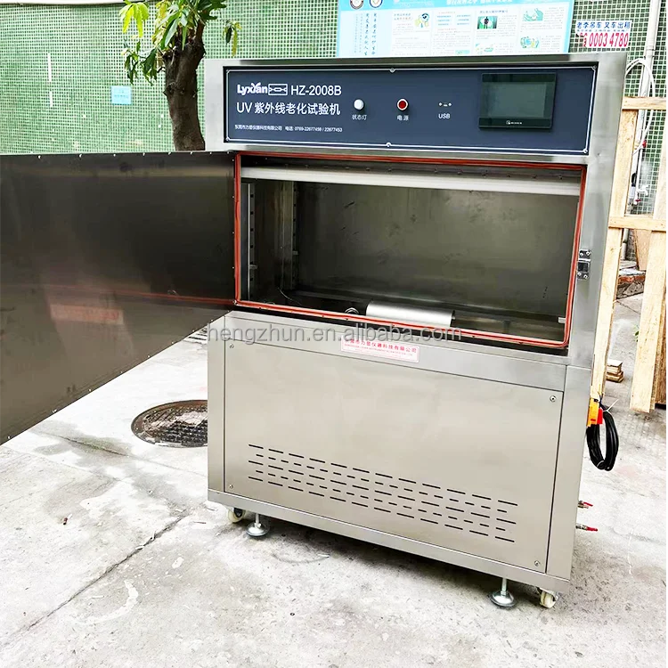 Programmable lamp laboratory uv light test chamber for plastic paint rubber