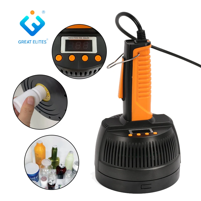 Handheld integrated bottle cap sealing machine aluminium foil electromagnetic induction sealing machine