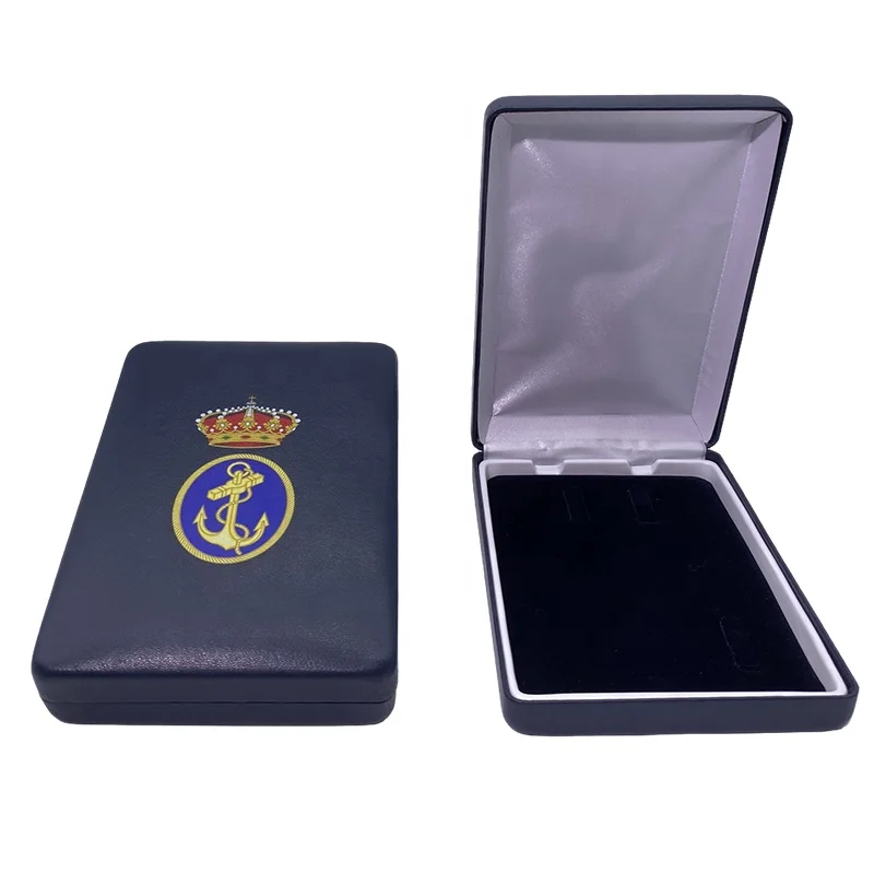 Gold Supplier Eco Friendly Leather Coin Gift Storage Box Custom Logo Sport Coin Packaging Box