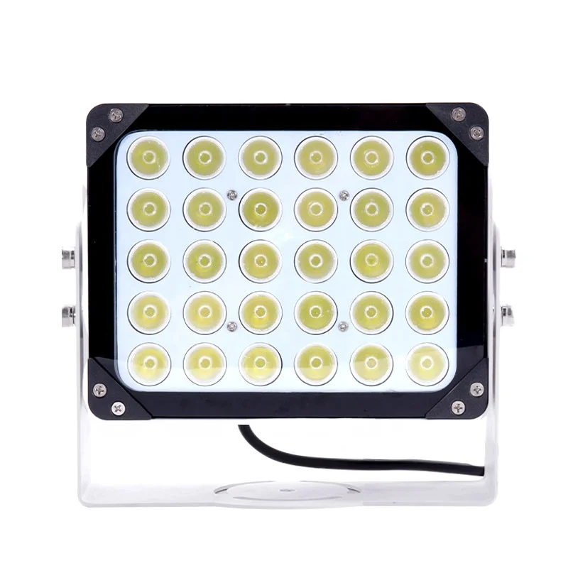 White light LED floodlight CCTV aluminum closed circuit television surveillance camera replenishment power LED spotlight