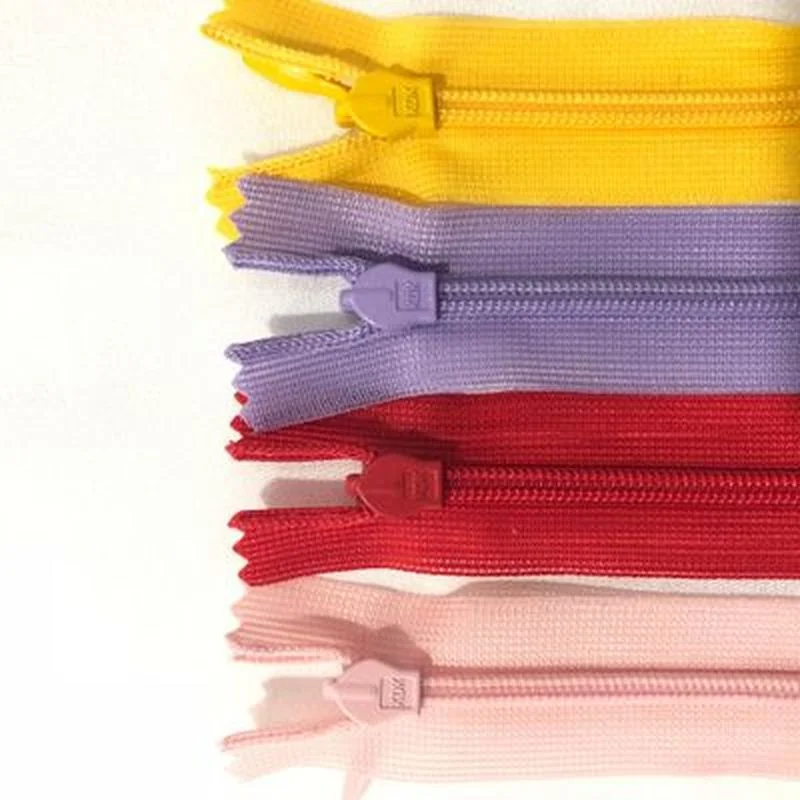 18~60cm Leggings Invisible Zipper 3# Nylon Coil Custom Zipper For Cheongsam, Wedding Dress, Pillow Sewing Accessories