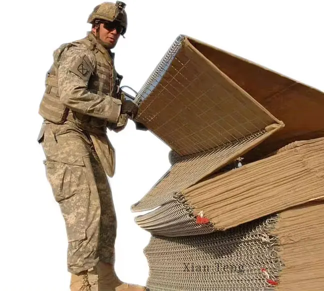 Высокопрочный защитный барьер сварные взрывозащищенные песчаные стены горячеоцинкованный для продажи