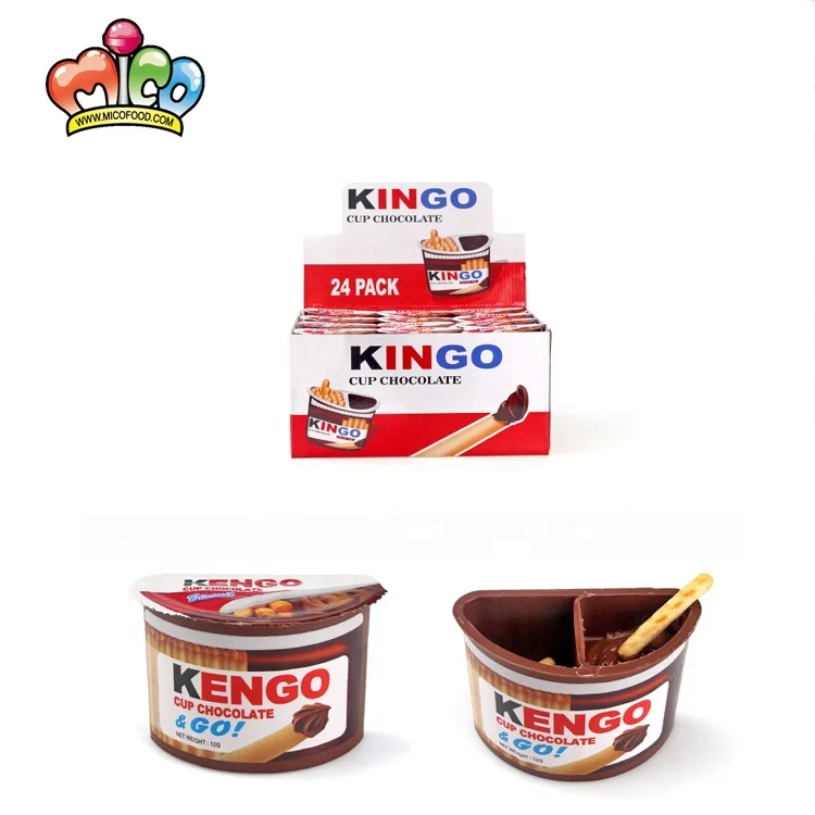 Mico new item chocolate with biscuit cups