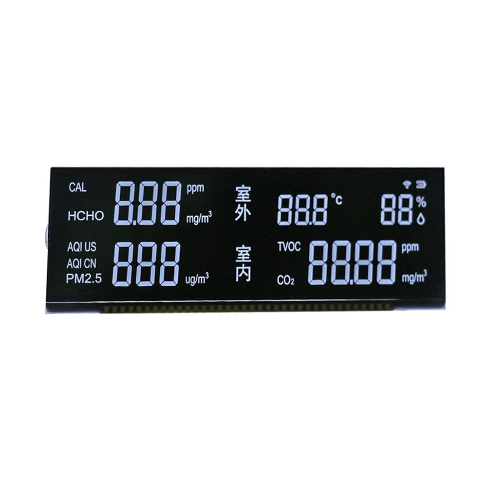 Quality Assurance Manufacturer mono elevator indicator 7 segment lcd display