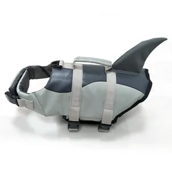 Wogozan Summer Dog Swimsuit Funny Shark Fin Pet Dog Swim Life Jacket Vest Lifevest Lifejacket