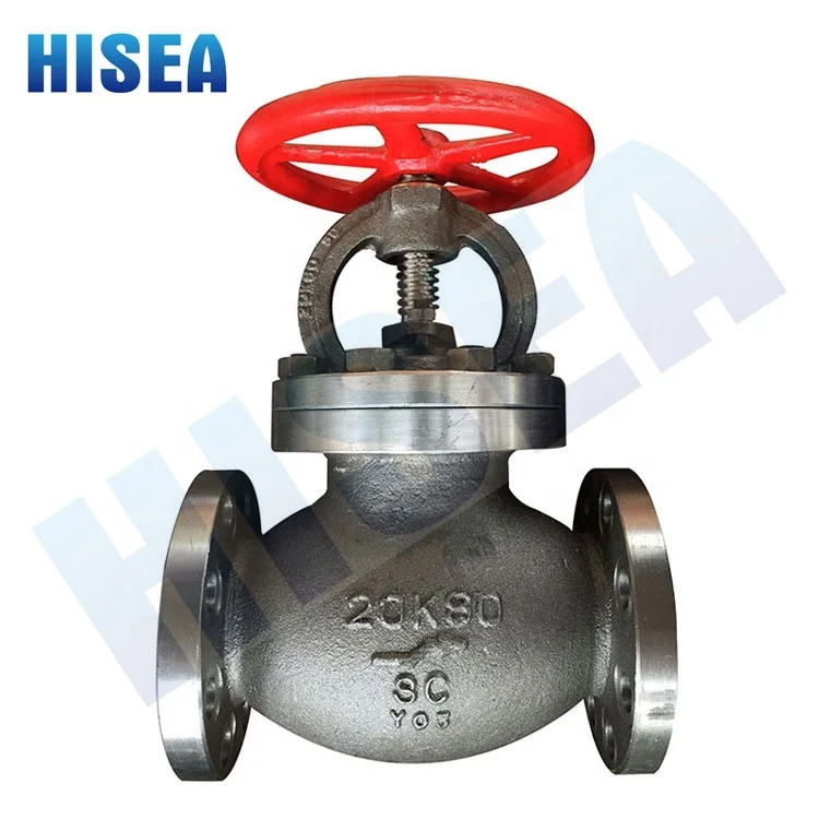 
JIS F7311 5k marine cast steel globe valve screw down non return check valves 